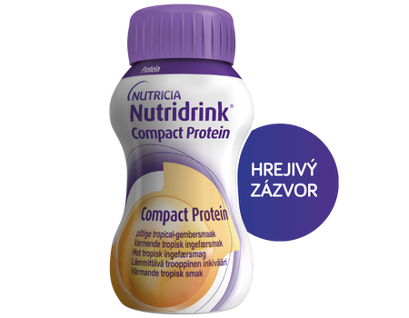 Nutridrink Compact Protein hrejivý zázvor