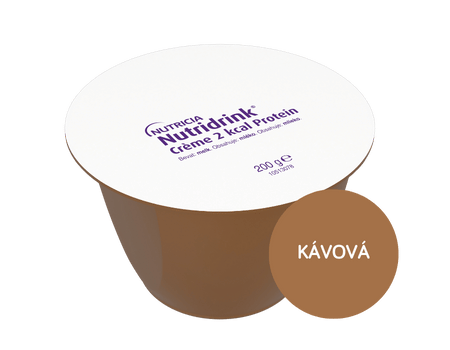 Nutridrink Crème 2 kcal Protein s příchutí kávy